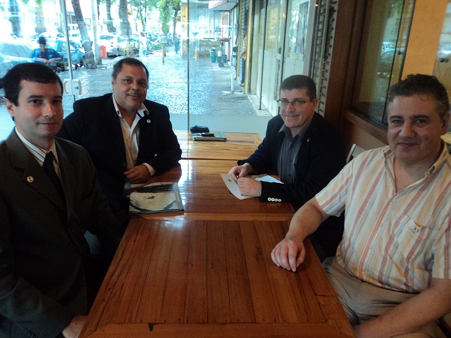 Reitor da UEZO, Alex da Silva Sirqueira e o vice-reitor do Instituto Politécnico do Porto assinam Acordo de Cooperação Internacional.